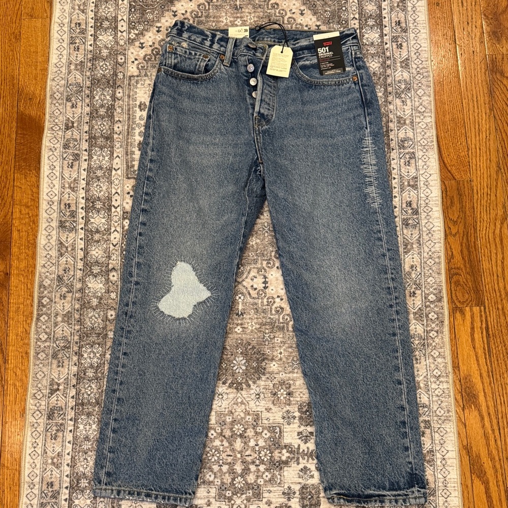 Levi's 501 Original Cropped Jean